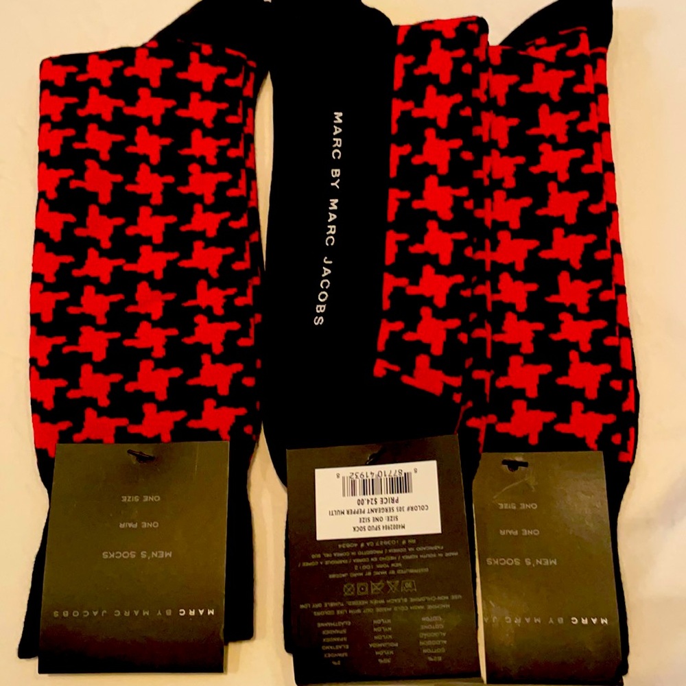Marc by Marc jacobs socks x 3 pairs new